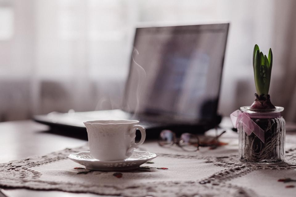 Coffee Laptop